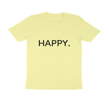 Happy | Unisex 100% Combed Cotton | JCX