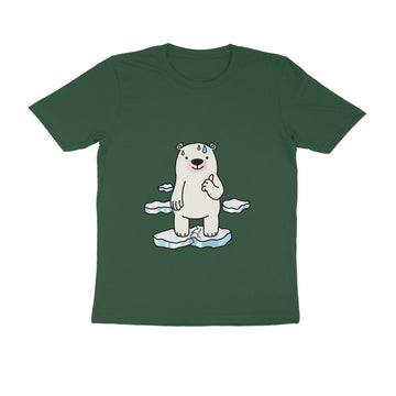 Hotter Bear | Unisex 100% Combed Cotton Half Sleeve| JCX